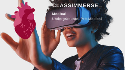 Pre-Medical Test Preparation-MCAT Foundational Level 3- Circulatory System Study Aid(VR)-Pay As you Go(Monthly)
